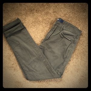 Grey Gap slim jeans